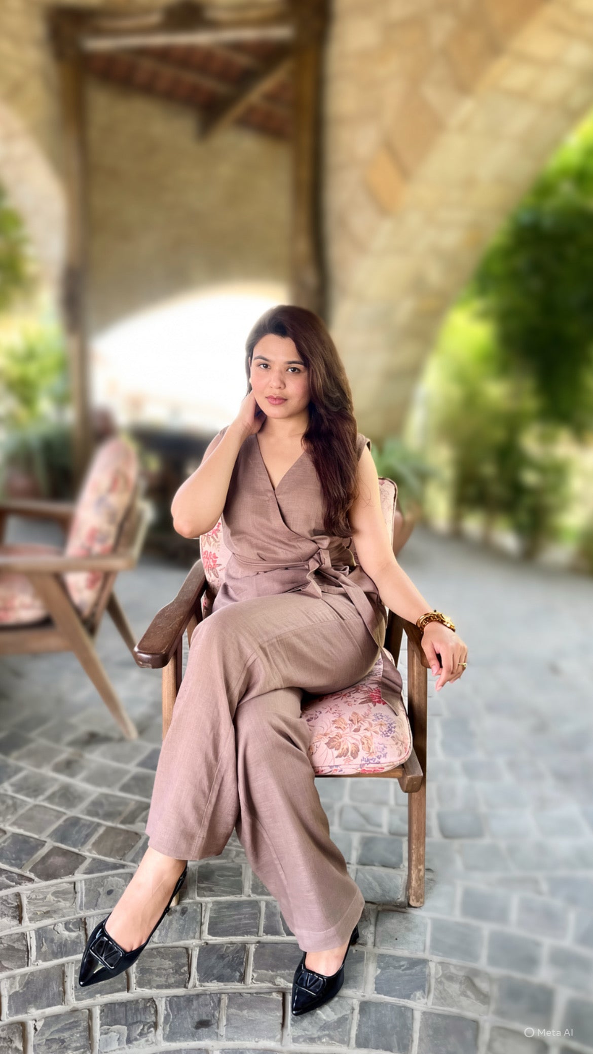 Mocha Linen Set