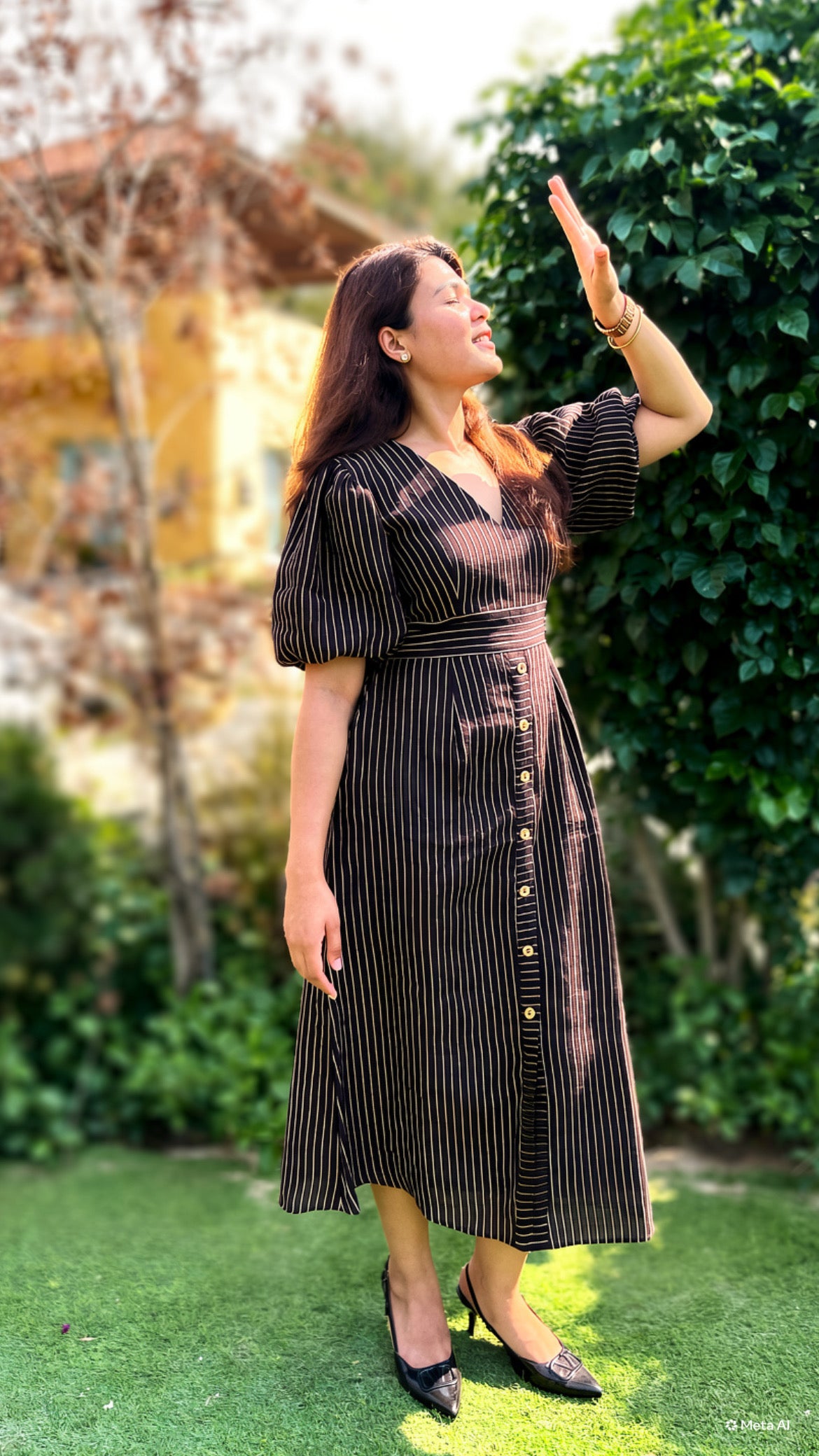 Tailored Stripe Dress