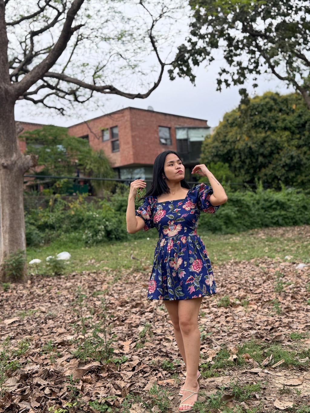 Forest Blue Dress