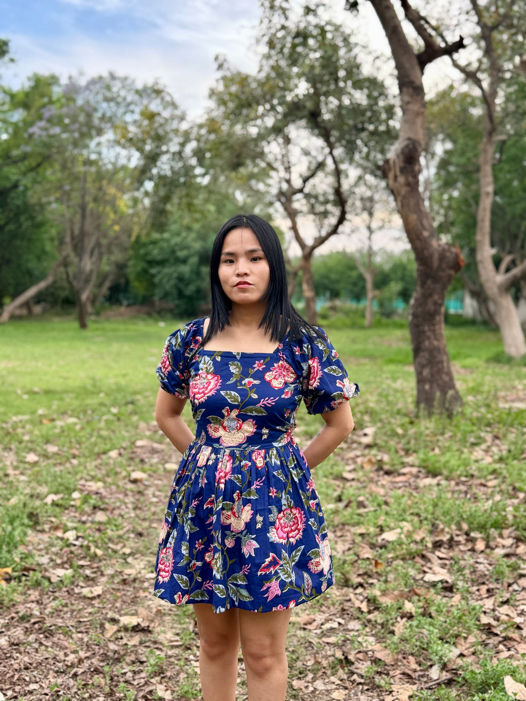 Forest Blue Dress