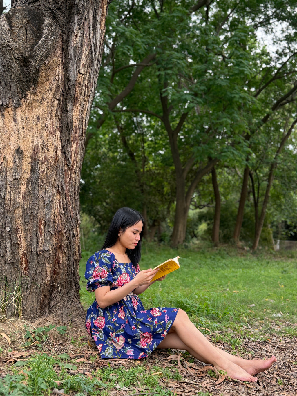 Forest Blue Dress