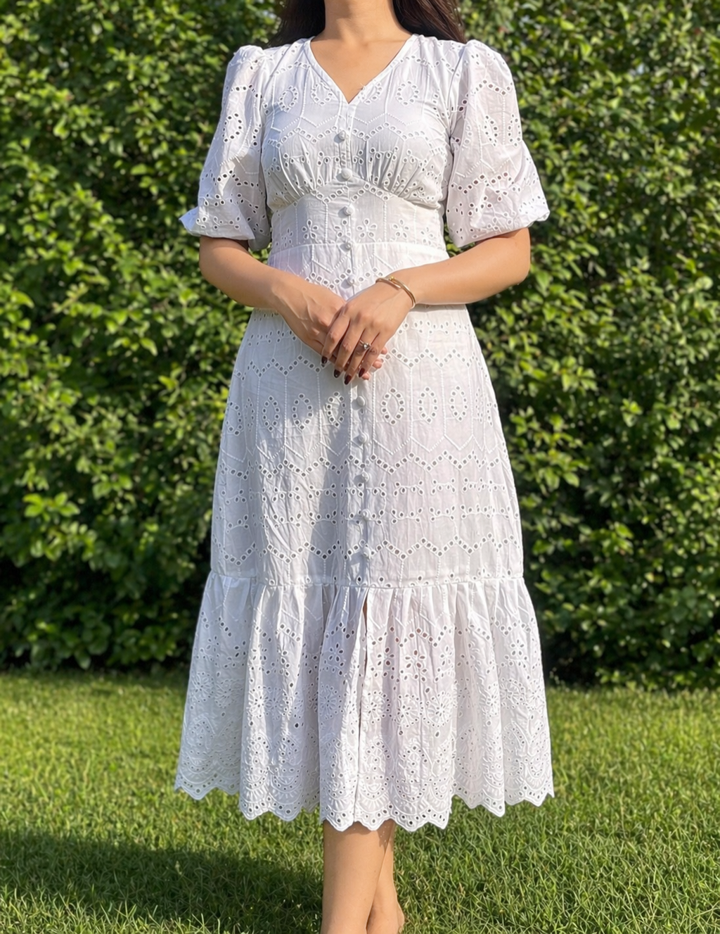White Hakoba Dress