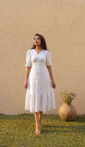 White Hakoba Dress