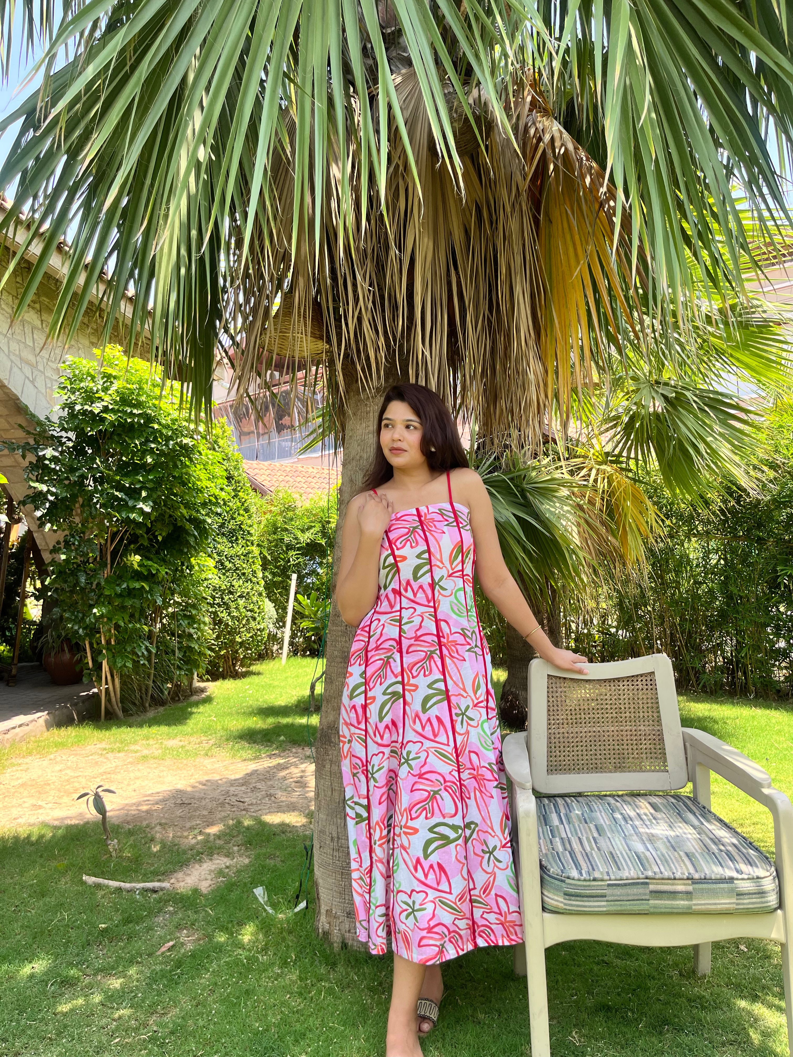 Tropical Blush Dress