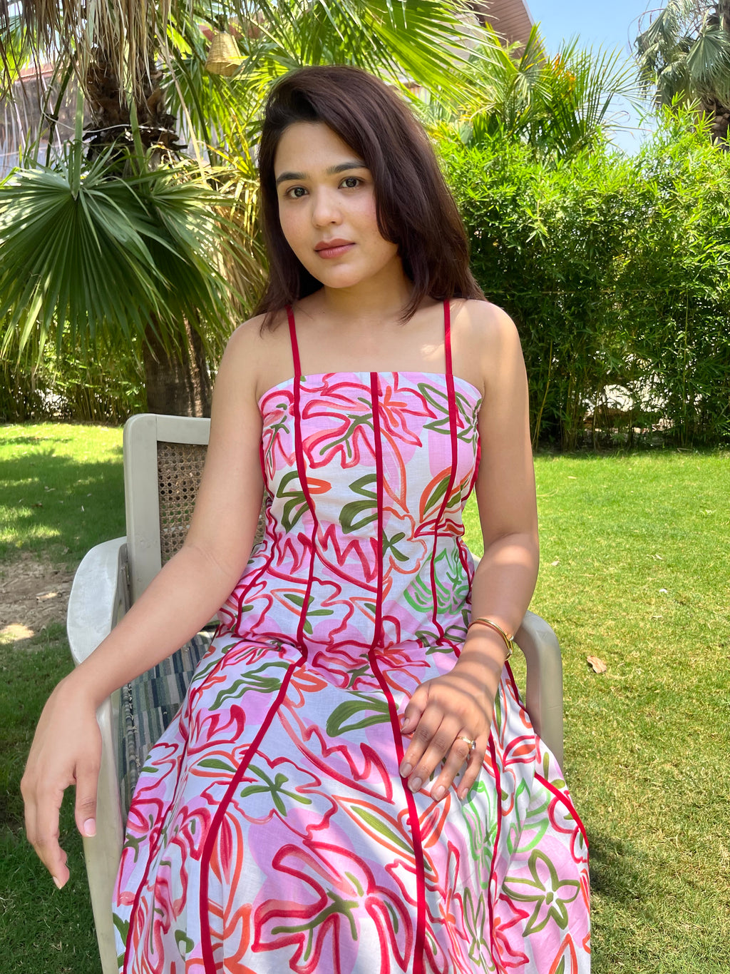 Tropical Blush Dress