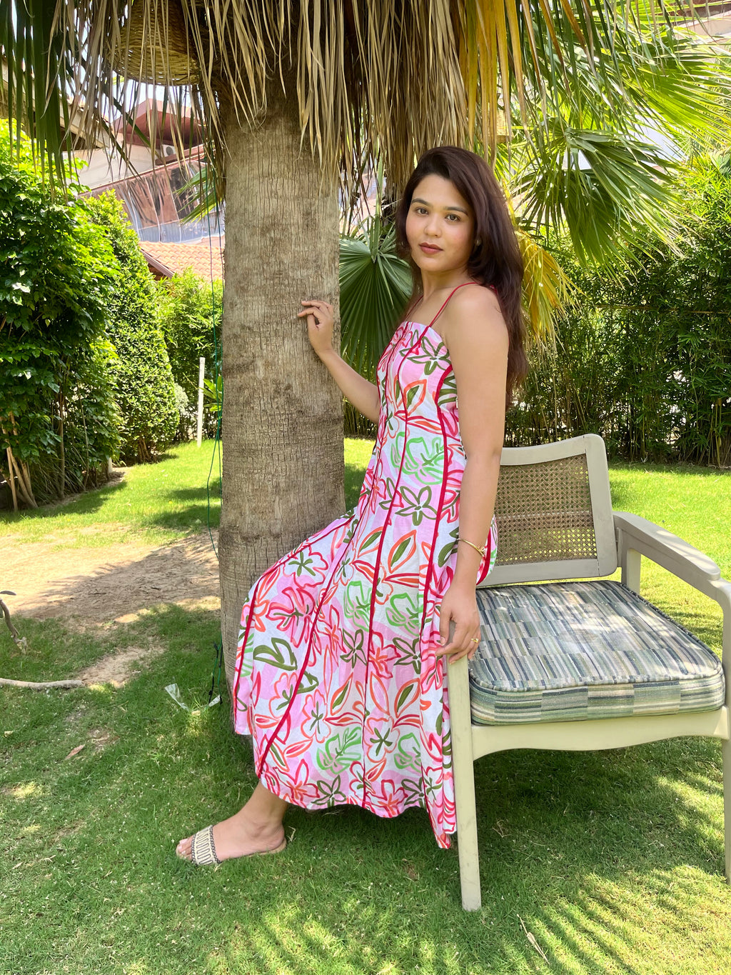 Tropical Blush Dress