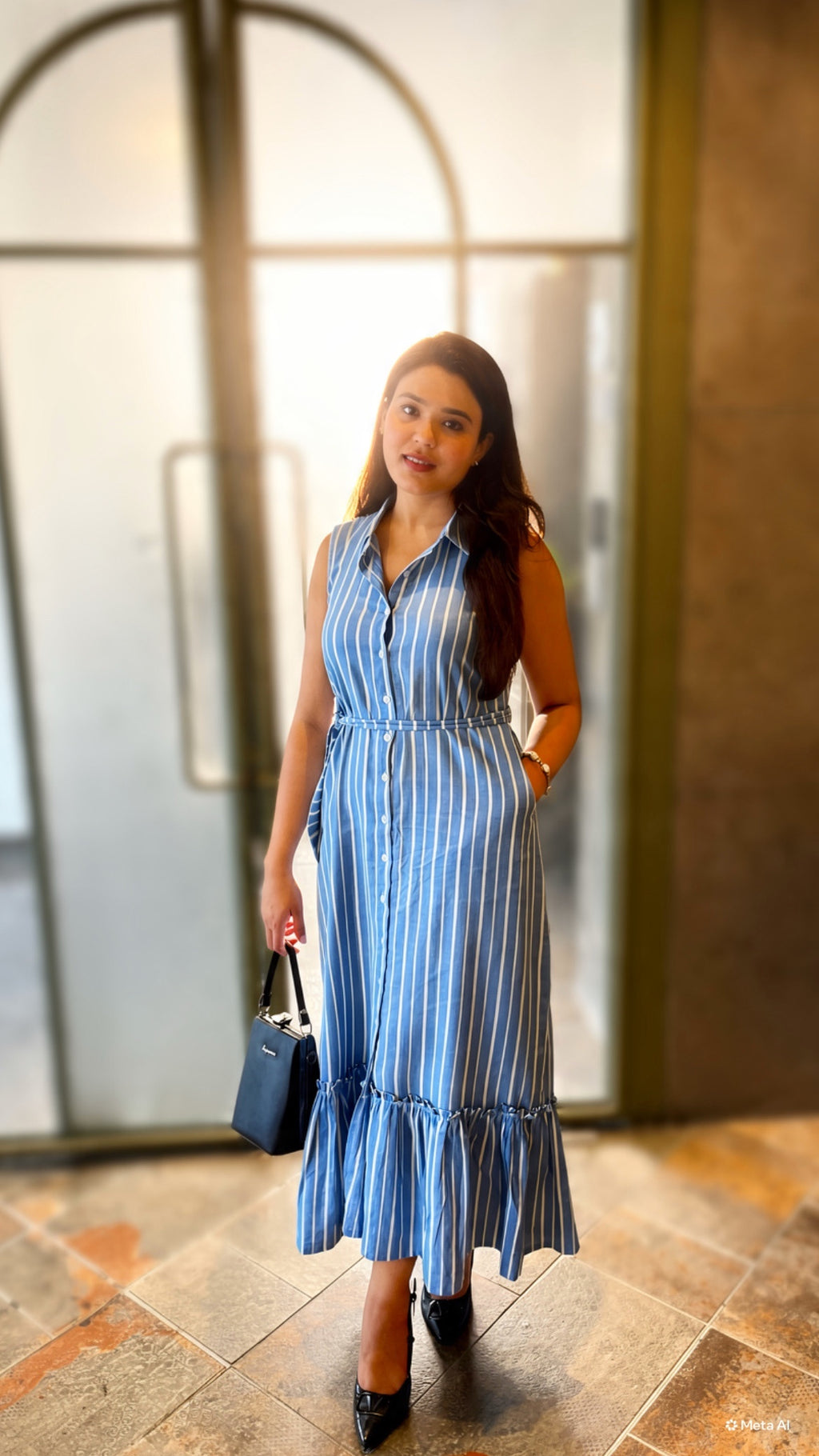 Summer sky dress