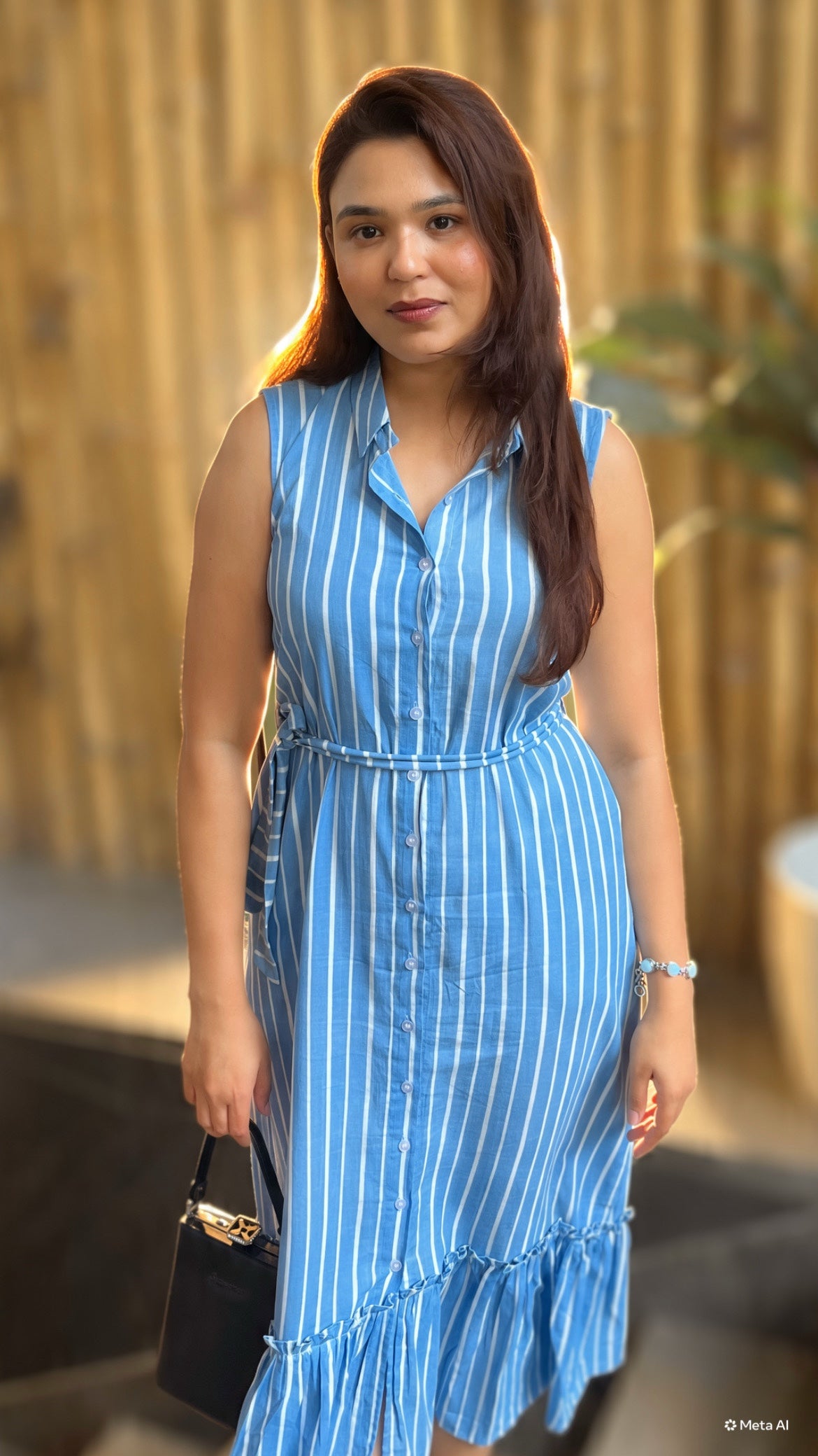 Summer sky dress